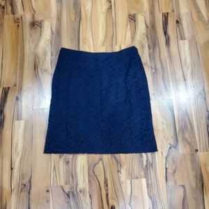 Black lace skirt size XL